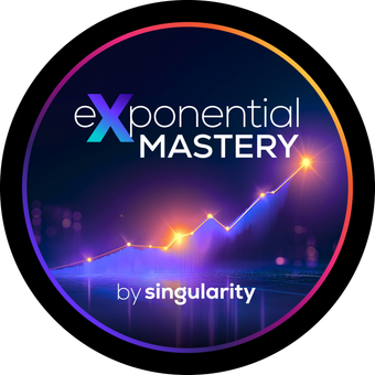 Original Exponential Primer badge issued by Singularity